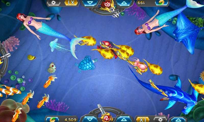 Hình ảnh một sảnh về tựa game bắn cá online 