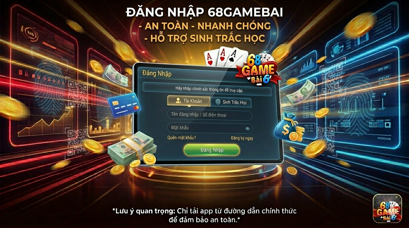 Đăng nhập 68gamebai