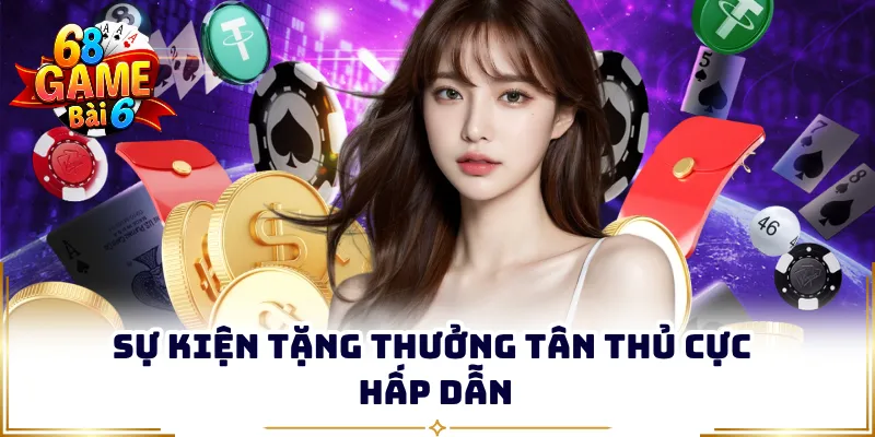Sự kiện tặng thưởng tân thủ cực hấp dẫn